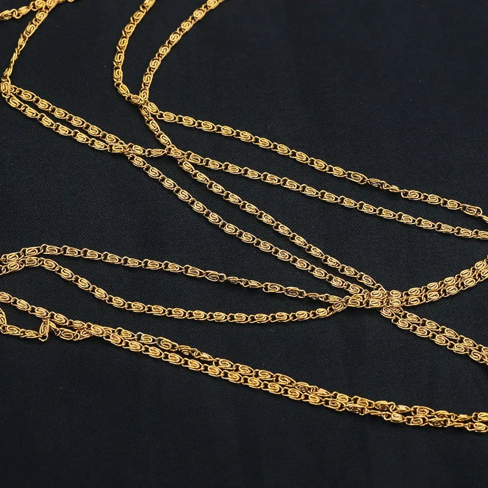 Stainless Steel Totem Pattern Hip Hop Style Handmade Jewelry Chain Making Supplies For Necklace And Bracelet Wholesale - Image 4