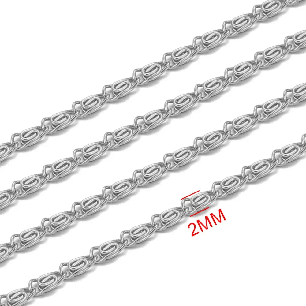Stainless Steel Totem Pattern Hip Hop Style Handmade Jewelry Chain Making Supplies For Necklace And Bracelet Wholesale - Image 7