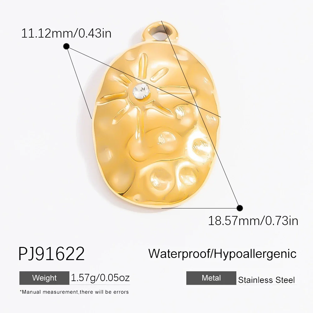 Stainless Steel Totem Pendant Jewelry Accessories Electroplated Fashion Style - Image 8