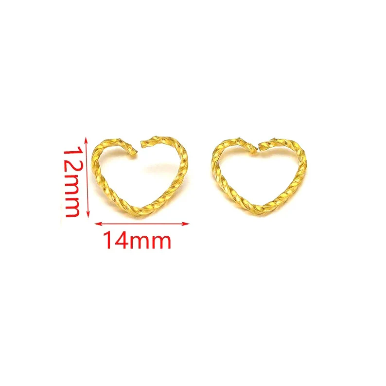 Stainless Steel Totem Twist Opening Loop Connector For Diy Jewelry Making Electroplated - Image 13