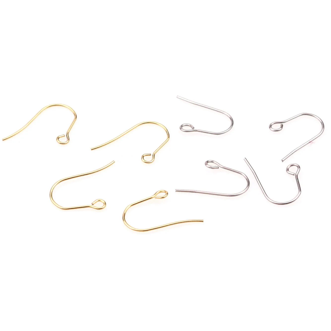 Stainless Steel U Shaped Ear Hook Earrings Handmade Jewelry Accessories Electroplated - Image 5