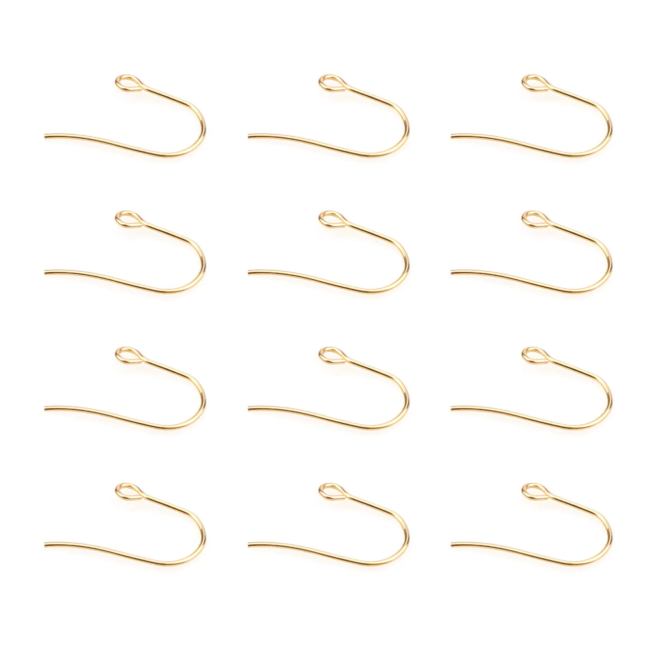 Stainless Steel U Shaped Ear Hook Earrings Handmade Jewelry Accessories Electroplated - Image 7
