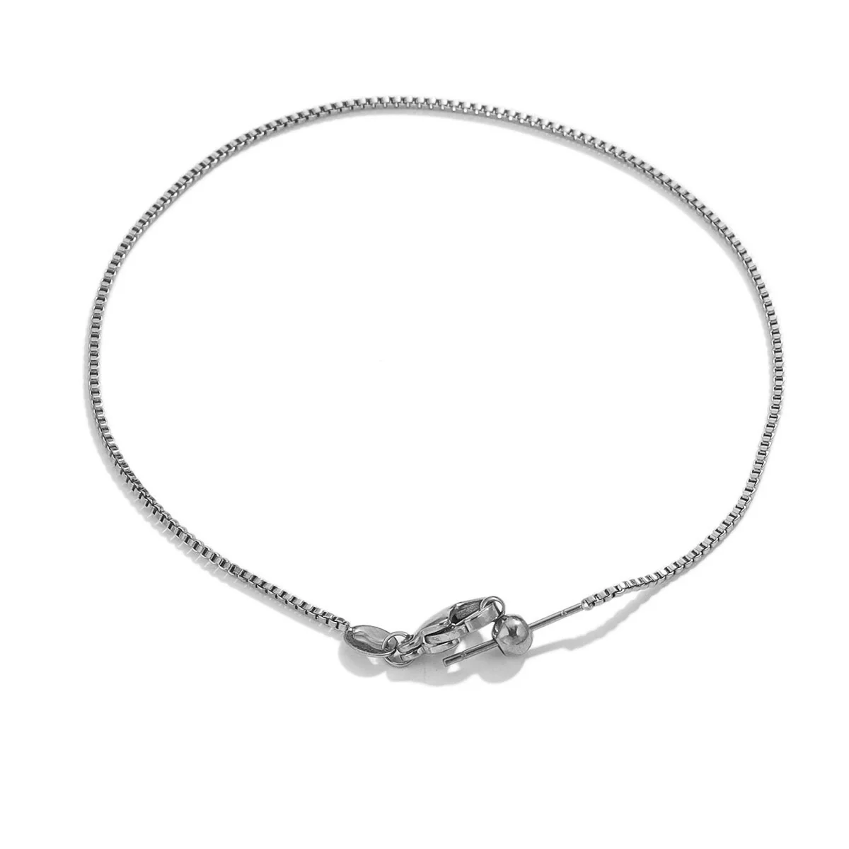 Stainless Steel Universal Diy Jewelry Accessories Bracelet With Positioning Beads And Sunflower Chain Electroplated - Image 13