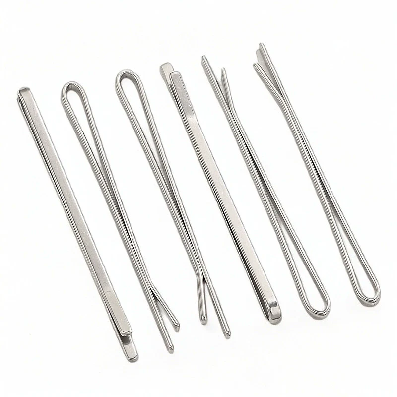Stainless Steel Ushaped Hairpin With Totem Pattern For Hairdressing Diy Smooth Design Personality Style