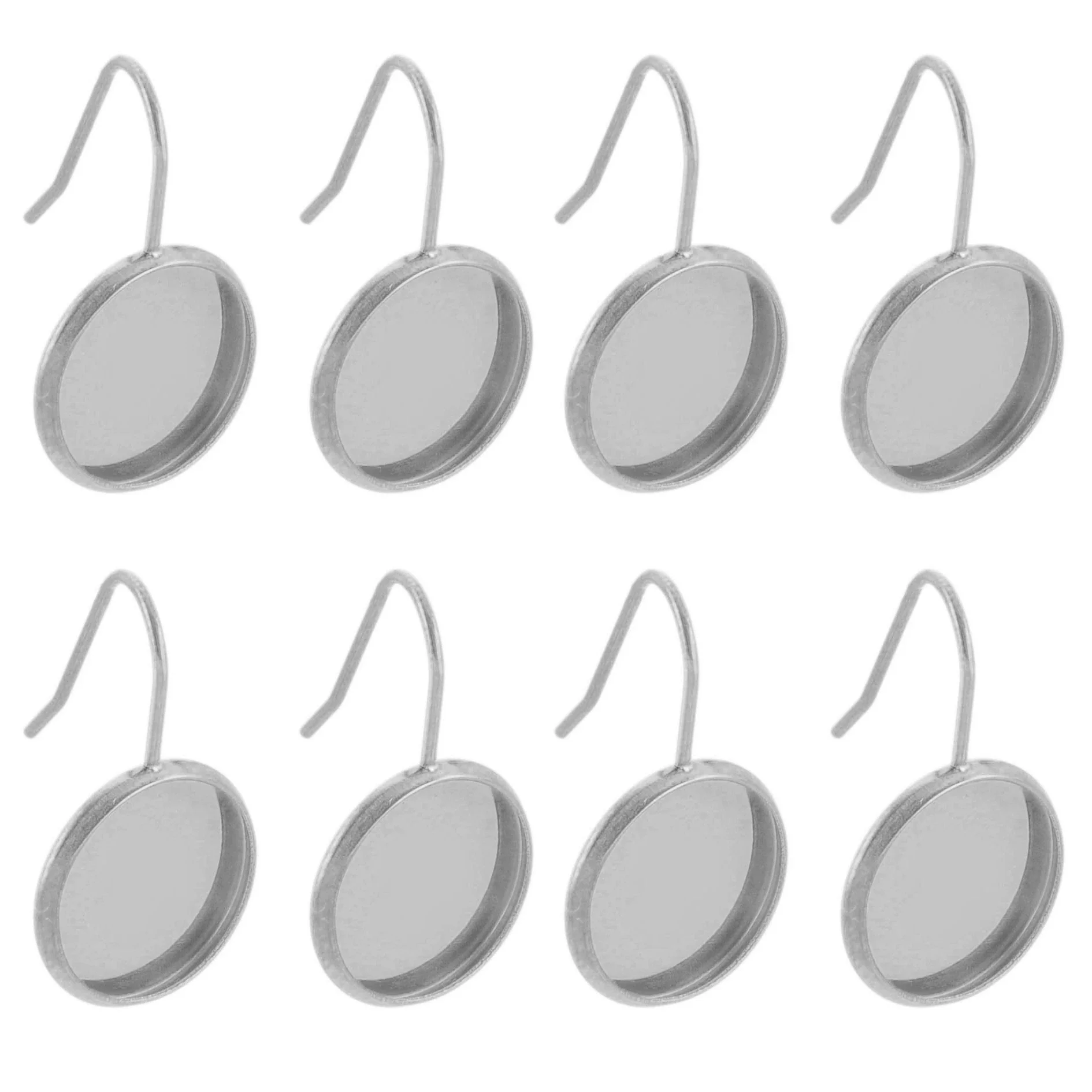 Stainless Steel Vacuum Goldplated Ushaped Ear Hook Welding Gem Holder - Image 6