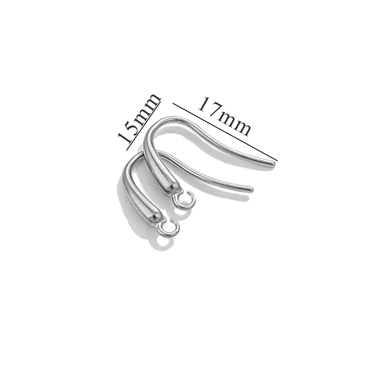Stainless Steel Vacuum Plated Fish Shaped Handmade Earrings Accessories - Image 16