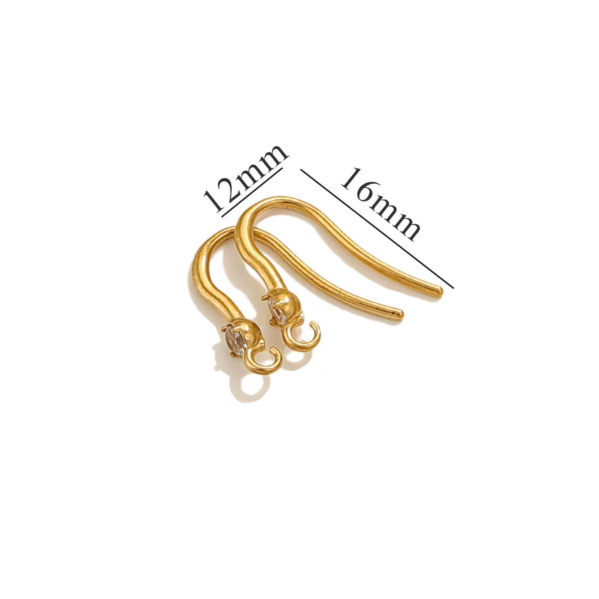 Stainless Steel Vacuum Plated Fish Shaped Handmade Earrings Accessories - Image 21