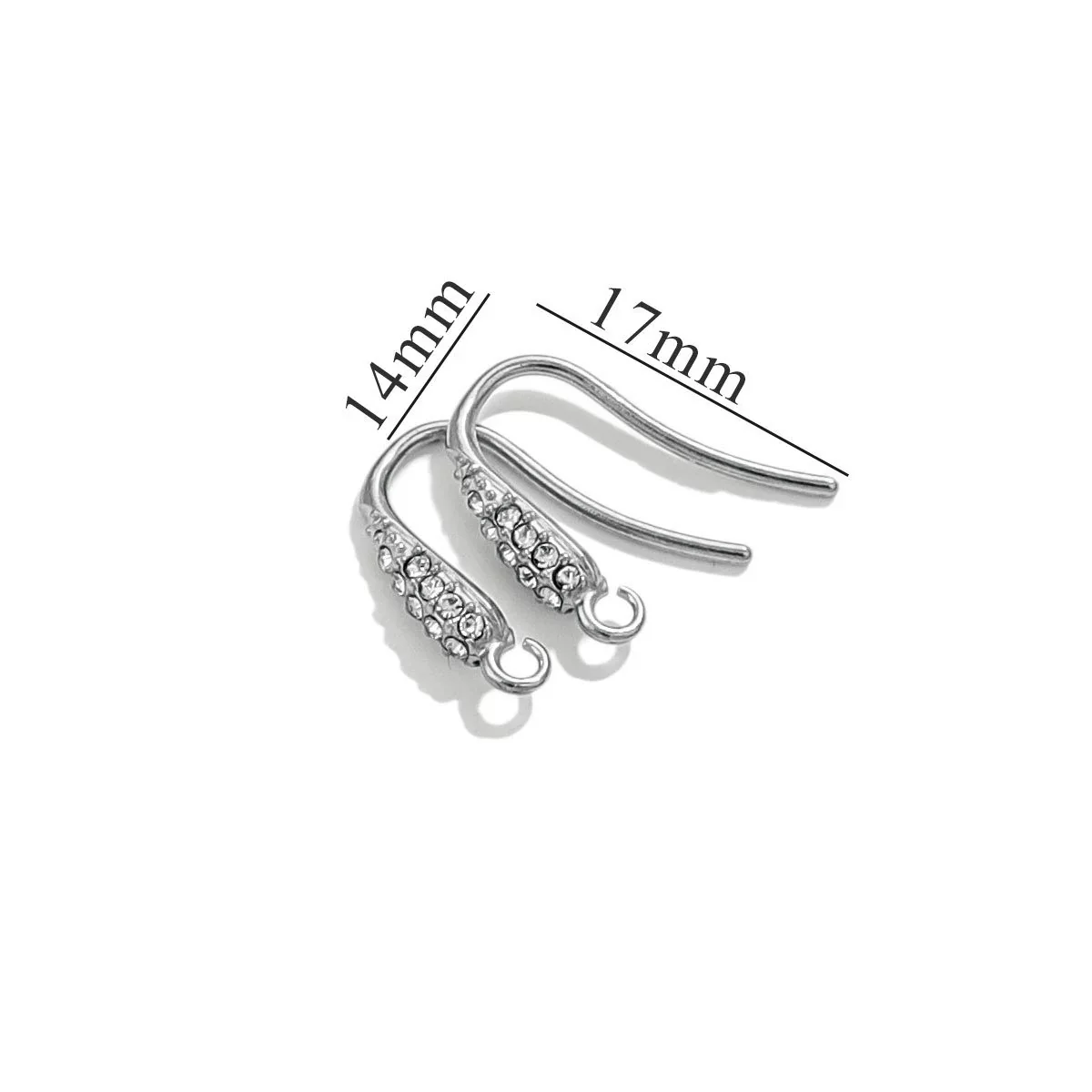 Stainless Steel Vacuum Plated Fish Shaped Handmade Earrings Accessories - Image 6