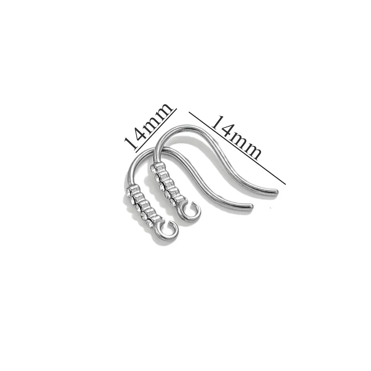 Stainless Steel Vacuum Plated Fish Shaped Handmade Earrings Accessories - Image 8