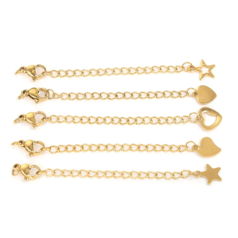 Stainless Steel Vacuum Plated Tail Chain Extension Chain Jewelry Accessories Material - Image 4