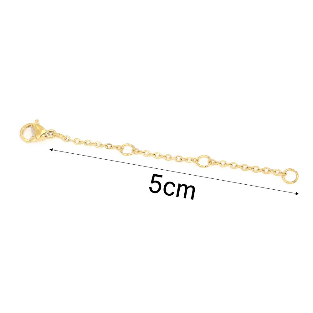Stainless Steel Vacuum Plated Totem Style Handmade Jewelry Material For Bracelet And Necklace With Tail Chain And Lobster Clasp - Image 11
