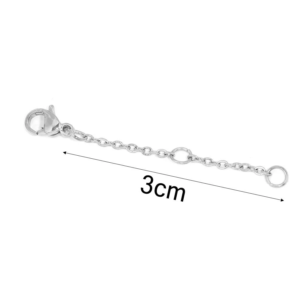 Stainless Steel Vacuum Plated Totem Style Handmade Jewelry Material For Bracelet And Necklace With Tail Chain And Lobster Clasp - Image 6