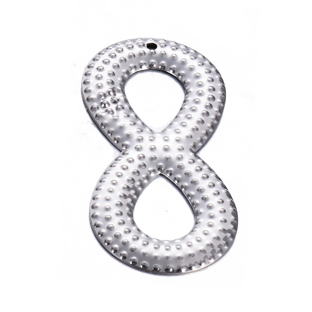 Stainless Steel Water Drop 8 Shaped Jewelry Accessories Electroplated For Diy Earrings Necklace Pendant - Image 8