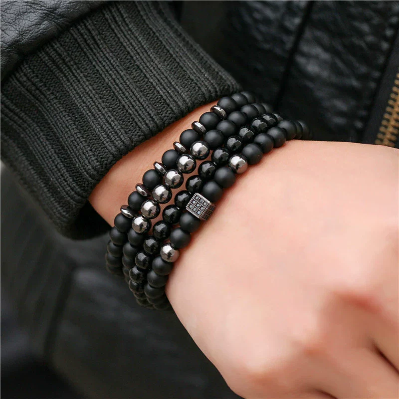 Stone Geometric Handmade Unisex Bracelet - Image 10