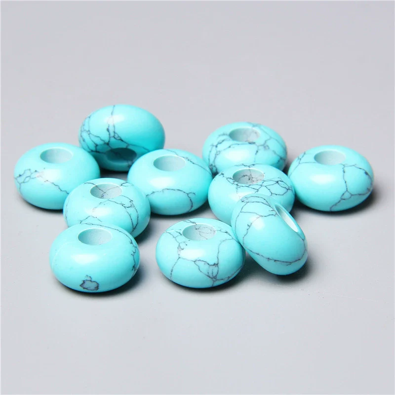 Stone Loose Beads Accessories For Diy Jewelry Abacus Big Hole Beads Handmade - Image 9