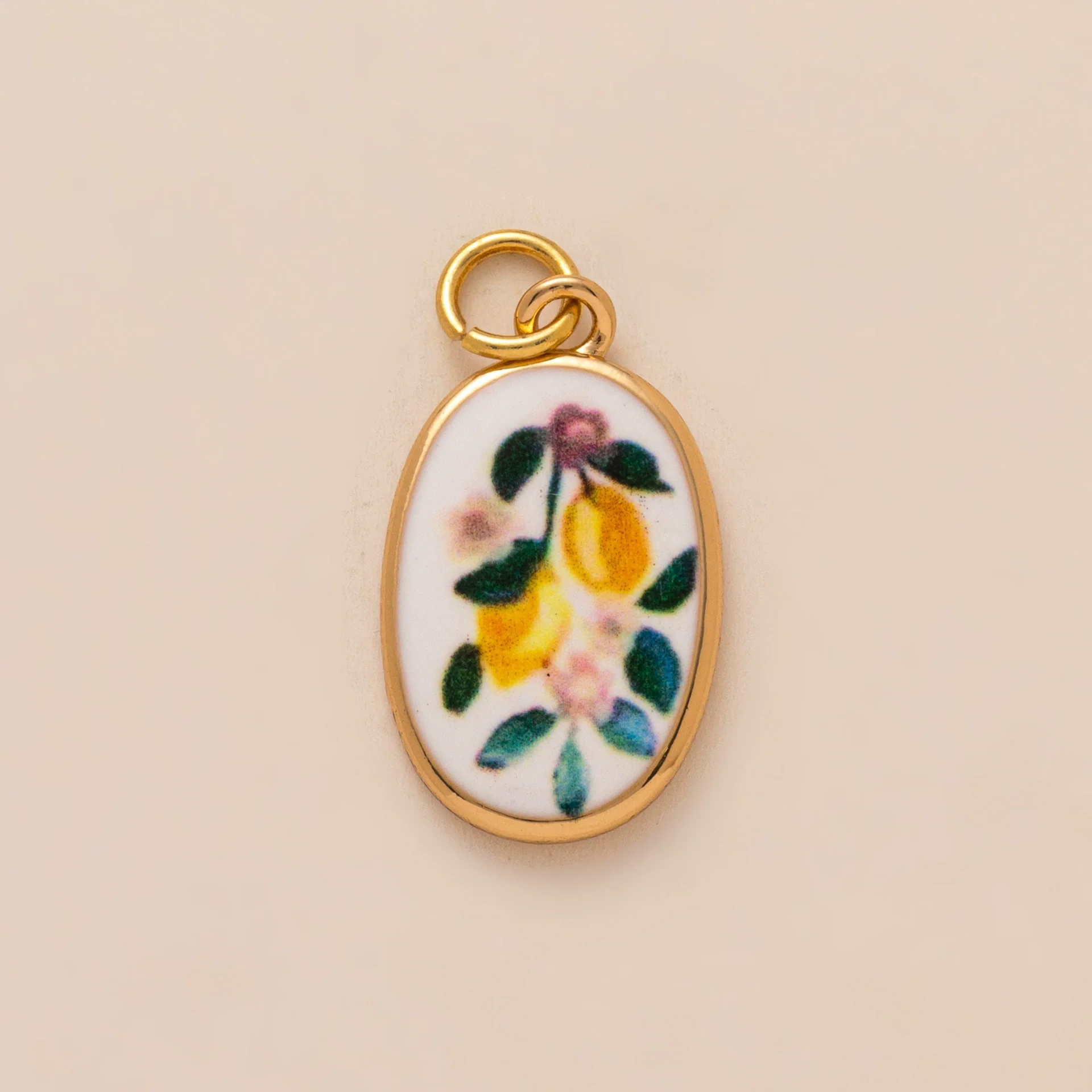 Strawberry Pendant Jewelry Cartoon Series Copper Electroplated Colorful For Women - Image 6