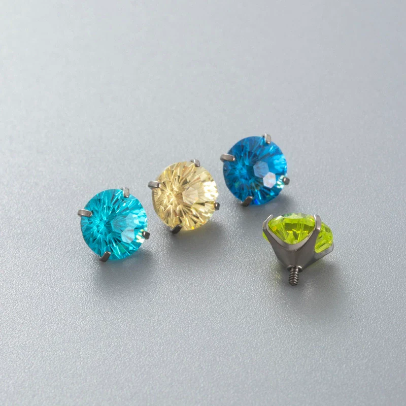 Titanium Alloy Fashion Geometric Polishing Ear Nail Jewelry Accessories - Image 3