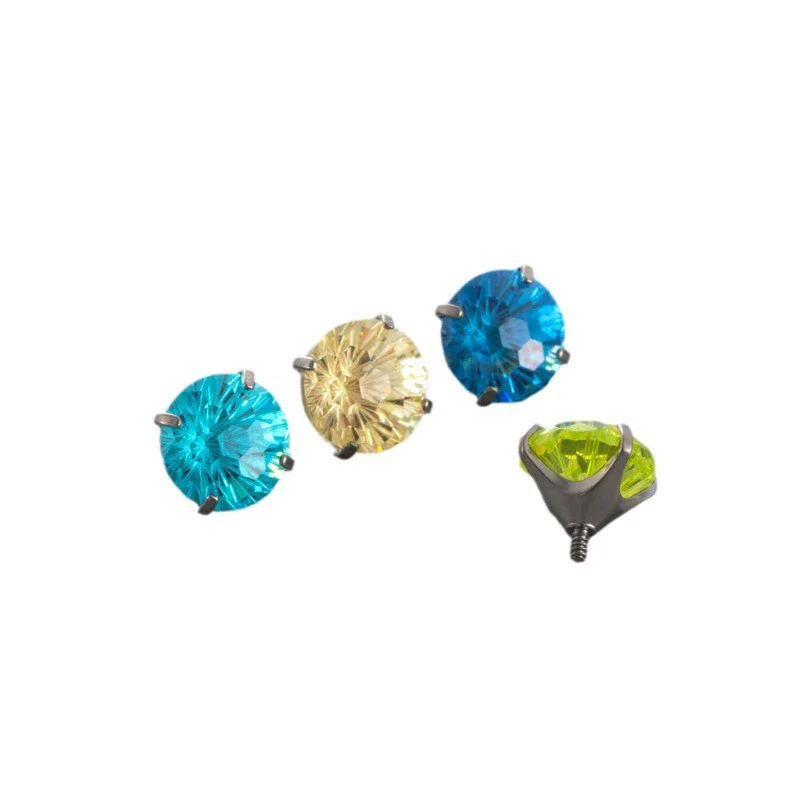 Titanium Alloy Fashion Geometric Polishing Ear Nail Jewelry Accessories - Image 4