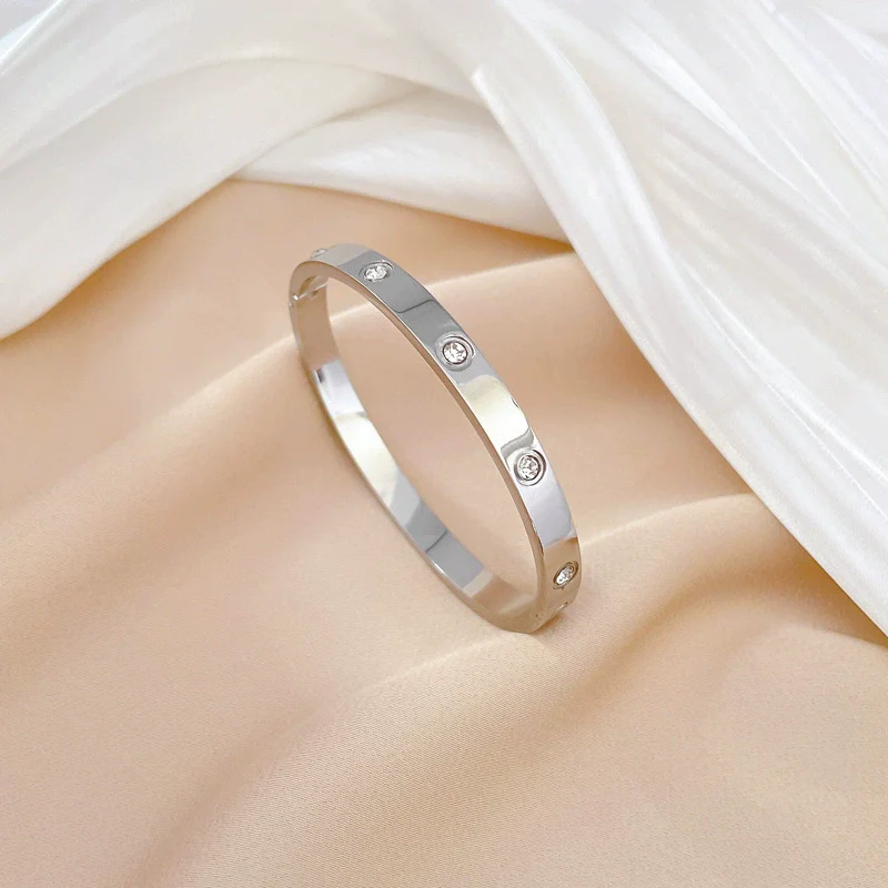 Titanium Steel Bracelet Retro Fashion Electroplated Jewelry - Image 6