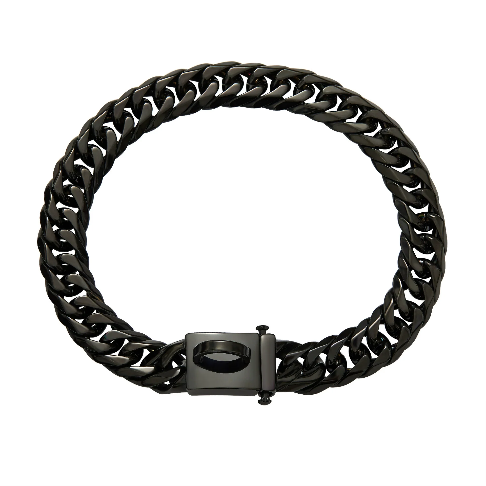 Titanium Steel Dog Chain Metal Collar Antibite Sixsided Grinding Polishing Vacuum Plating - Image 3
