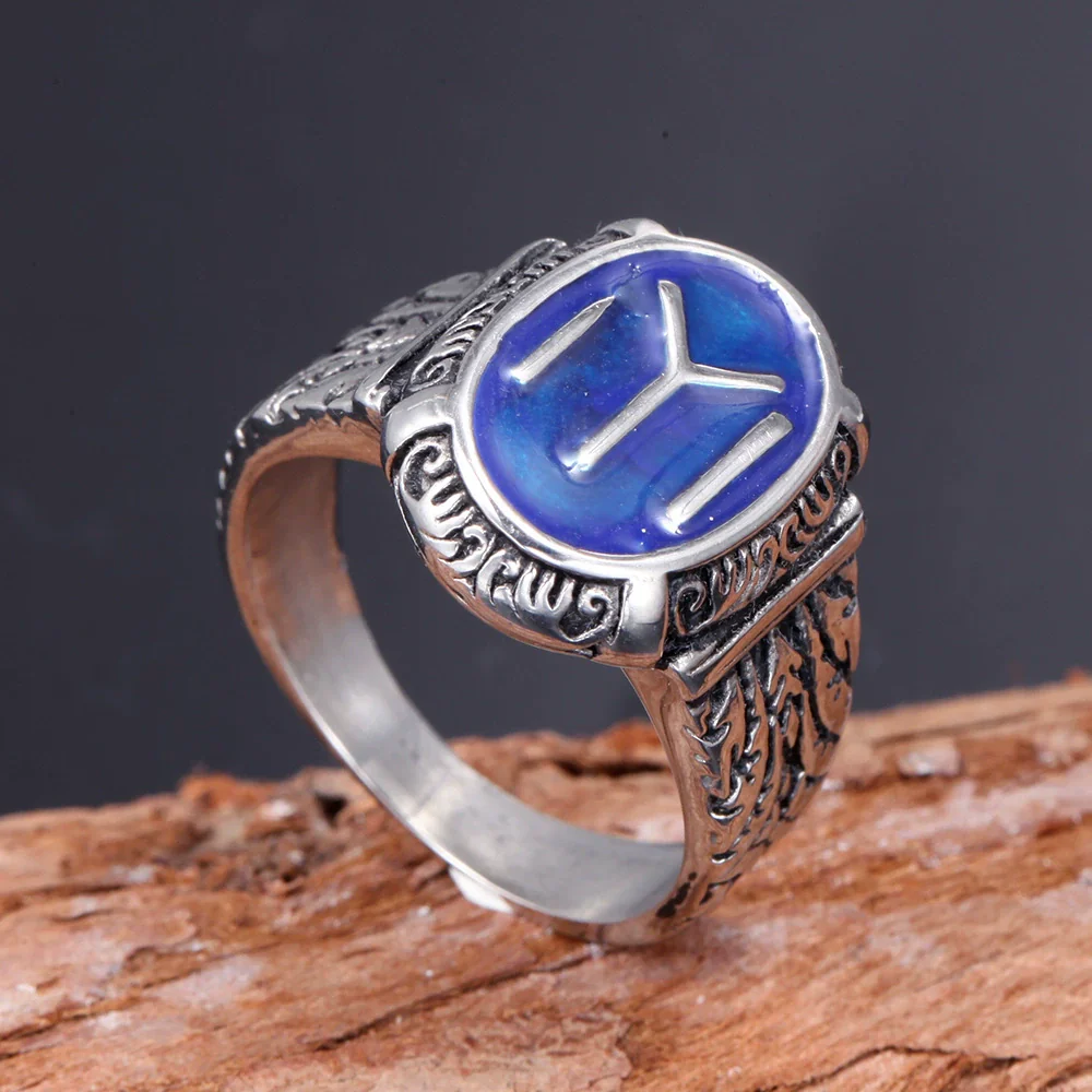 Titanium Steel Geometric Style Polishing Sports Ring For Men And Unisex - Image 3
