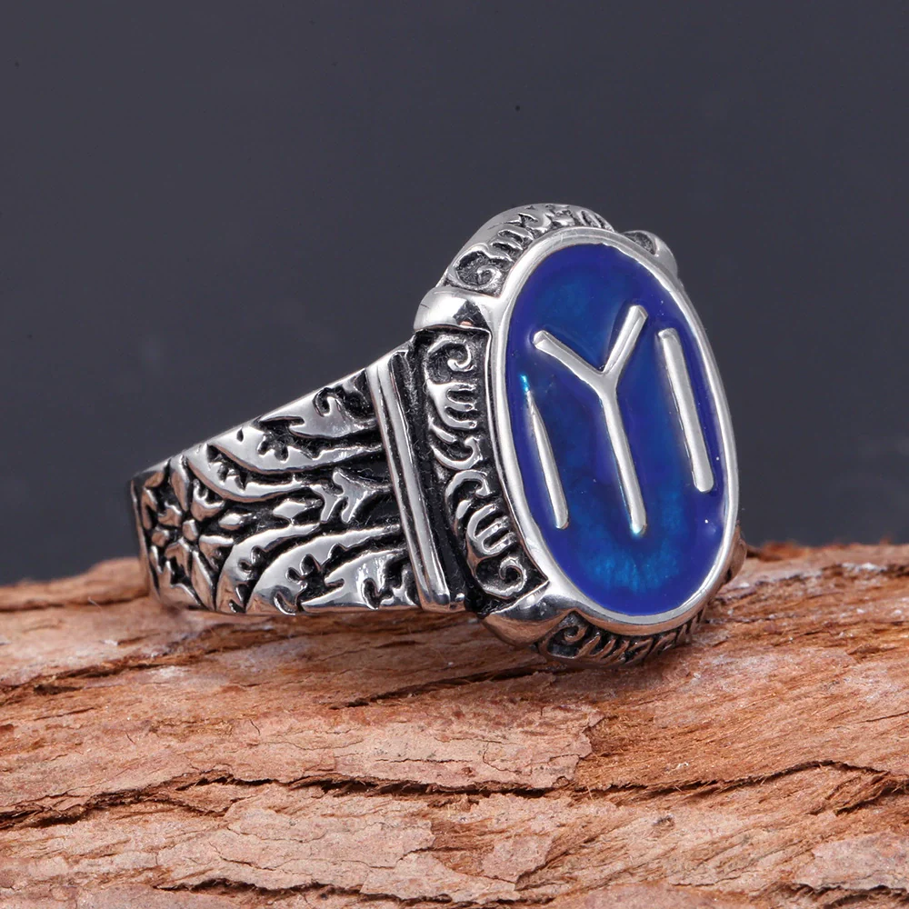 Titanium Steel Geometric Style Polishing Sports Ring For Men And Unisex - Image 4