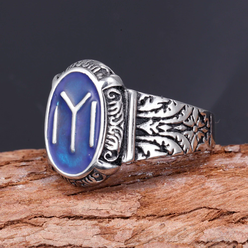Titanium Steel Geometric Style Polishing Sports Ring For Men And Unisex - Image 5