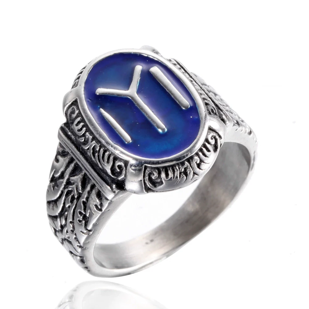 Titanium Steel Geometric Style Polishing Sports Ring For Men And Unisex - Image 6