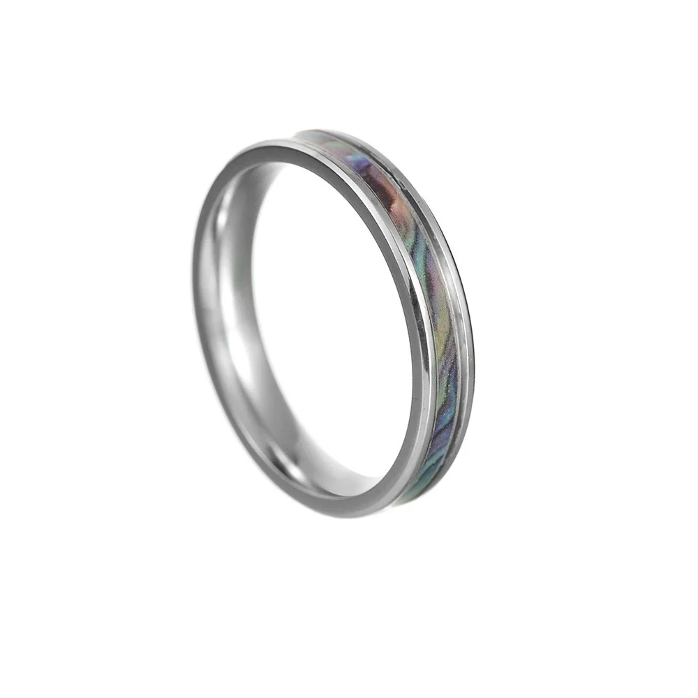 Titanium Steel Jewelry Seiko Natural Style Couple Ring Bracelet - Image 5