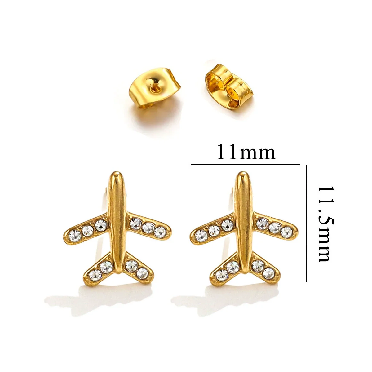 Titanium Steel Retro Old Style Women's Earrings With Heart Star Geometric Patterns And Electroplating Treatment - Image 13