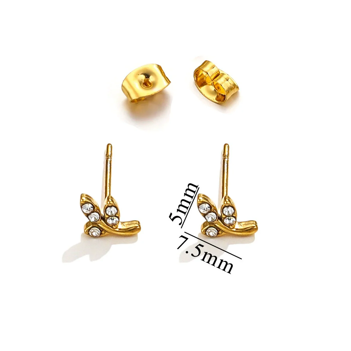 Titanium Steel Retro Old Style Women's Earrings With Heart Star Geometric Patterns And Electroplating Treatment - Image 20