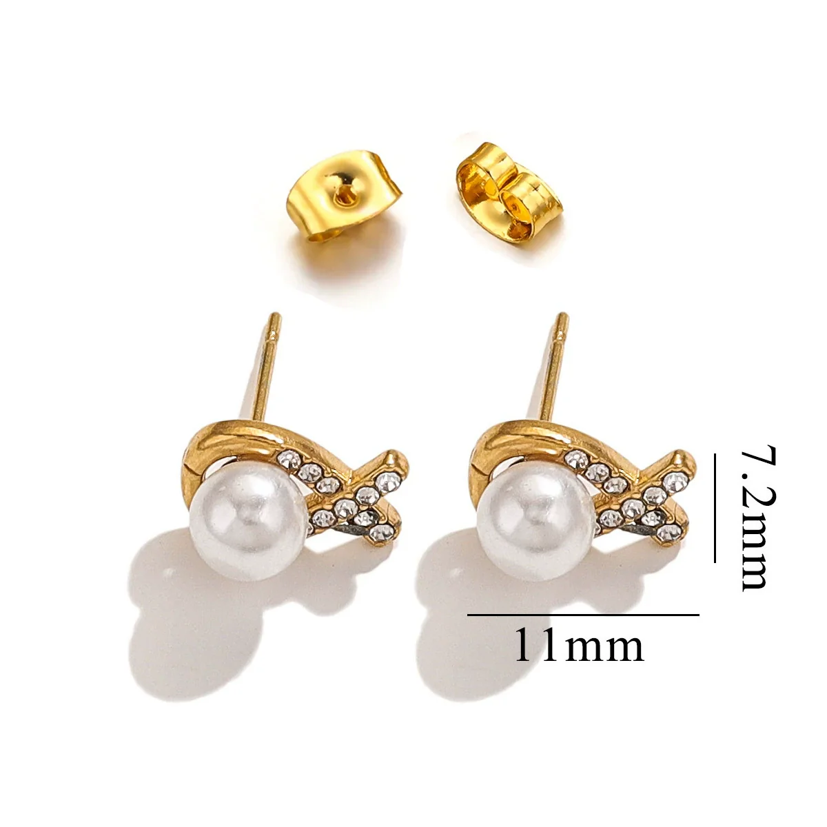 Titanium Steel Retro Old Style Women's Earrings With Heart Star Geometric Patterns And Electroplating Treatment - Image 37