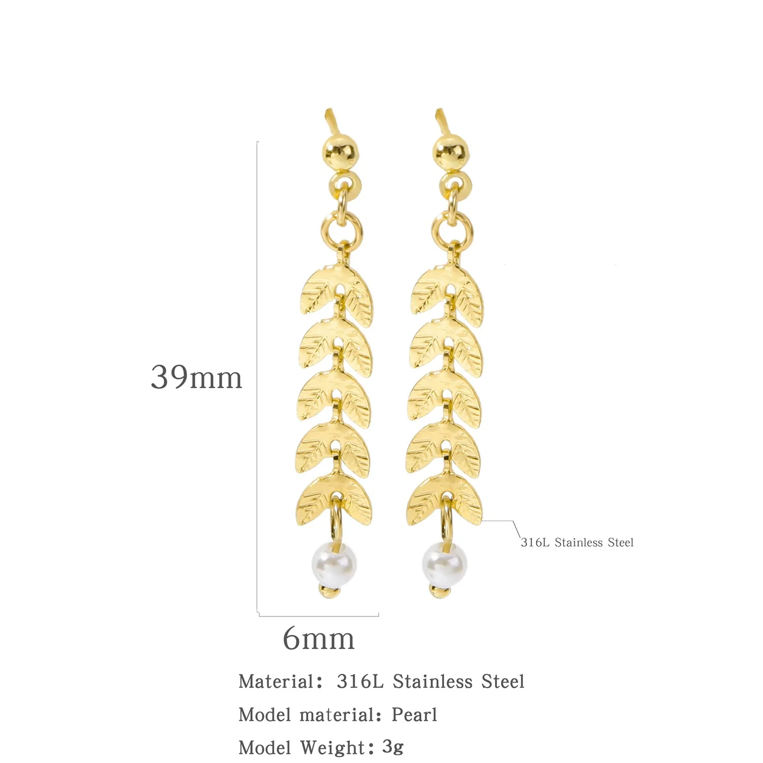 Titanium Steel Threepiece Jewelry Set With Geometric Pattern And Electroplating Design Cold Style Simple Include Necklace Earrings Bracelet - Image 8