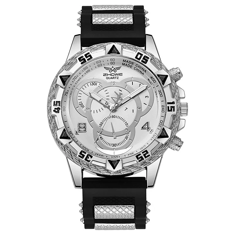 Trendy Business Men's Round Dial Alloy Band Watch With Ordinary Glass Mirror - Image 11
