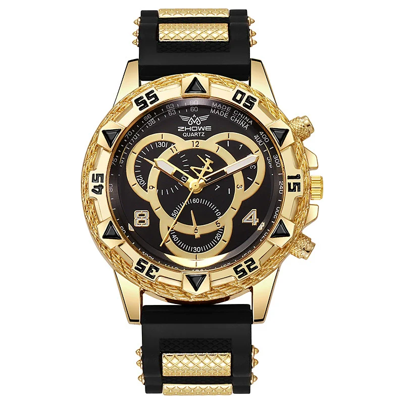 Trendy Business Men's Round Dial Alloy Band Watch With Ordinary Glass Mirror - Image 13