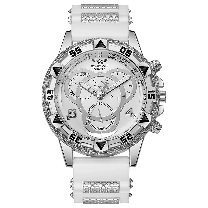 Trendy Business Men's Round Dial Alloy Band Watch With Ordinary Glass Mirror - Image 9