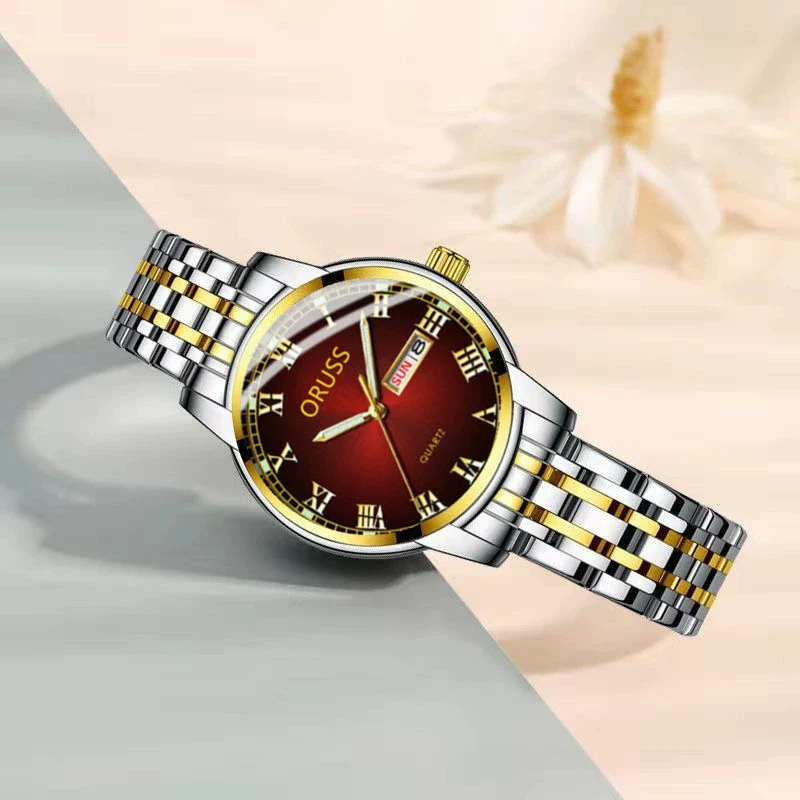 Ultrathin Waterproof Women's Quartz Watch Alloy Tungsten Steel Round Dial - Image 14