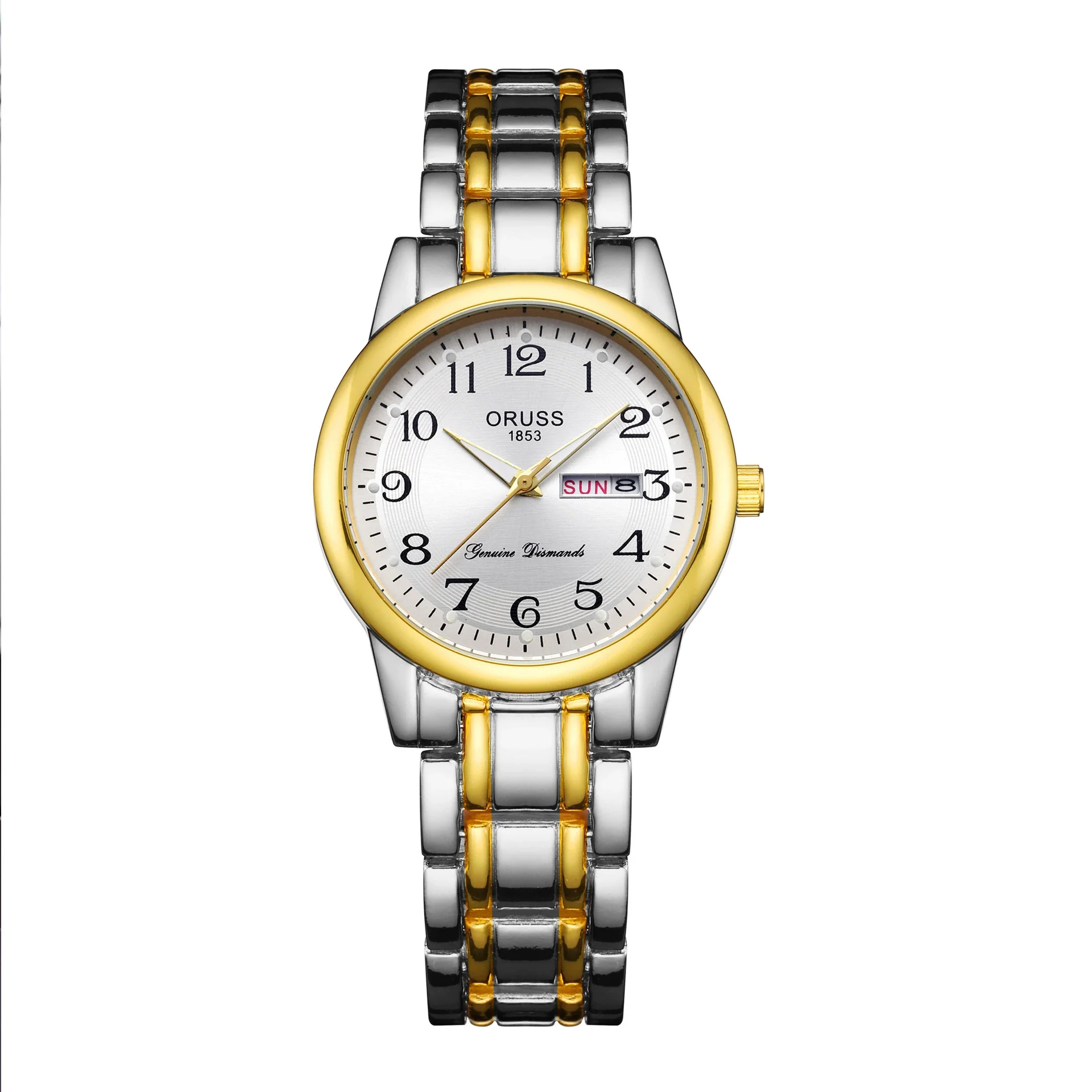 Ultrathin Waterproof Women's Quartz Watch Alloy Tungsten Steel Round Dial - Image 5