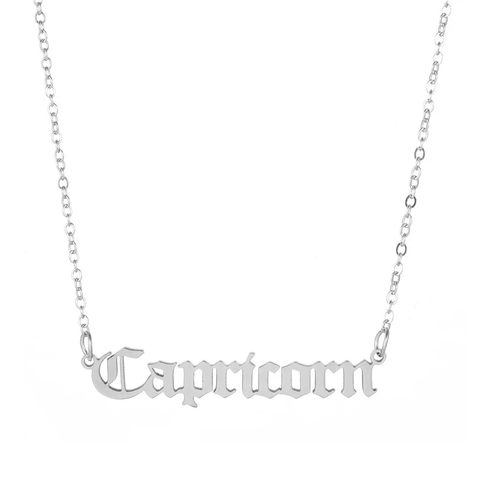 Unisex Handmade Stainless Steel And Titanium Steel Constellation Bamboo Chain Necklace In Ins Style - Image 22