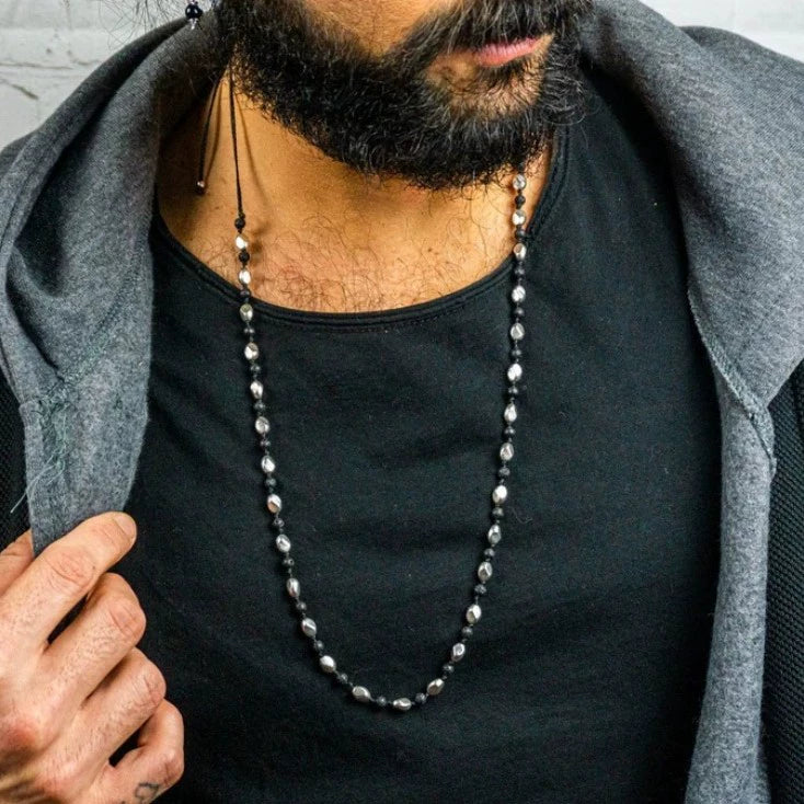 Unisex Hip Hop Geometric Metal Handmade Accessories Necklace