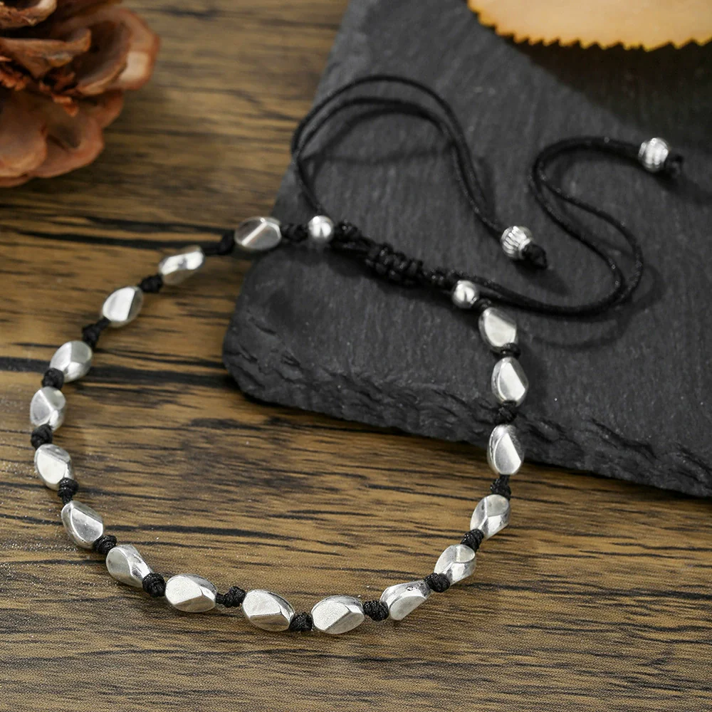 Unisex Hip Hop Geometric Metal Handmade Accessories Necklace - Image 7