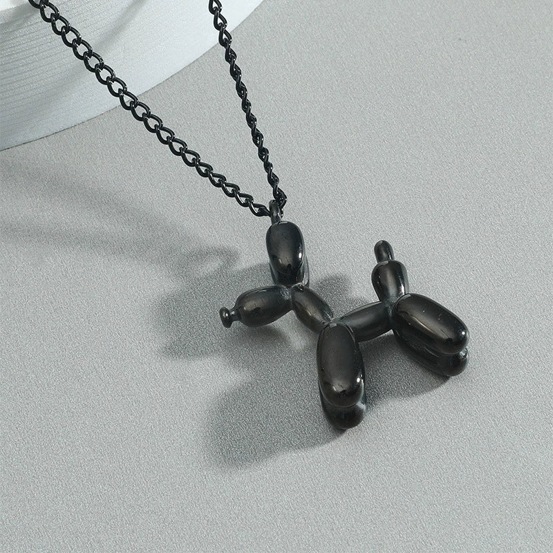Unisex Jewelry Necklace With Alloy And Titanium Steel Pendant In Animals And Zodiac Pattern Pearl Chain Electroplated - Image 2