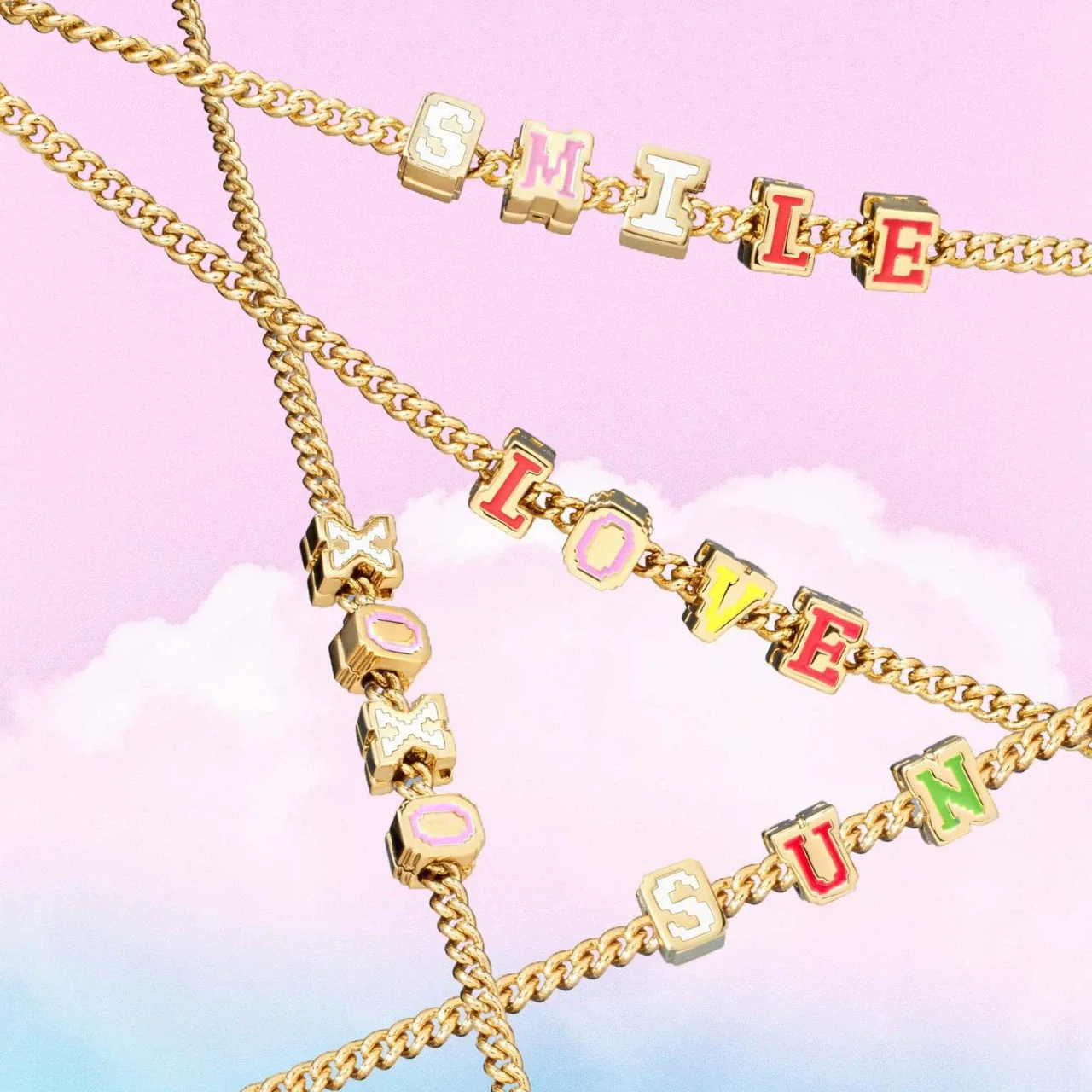 Unisex Retro Electroplated Titanium Steel Necklace With Letter Numbers Text Pattern