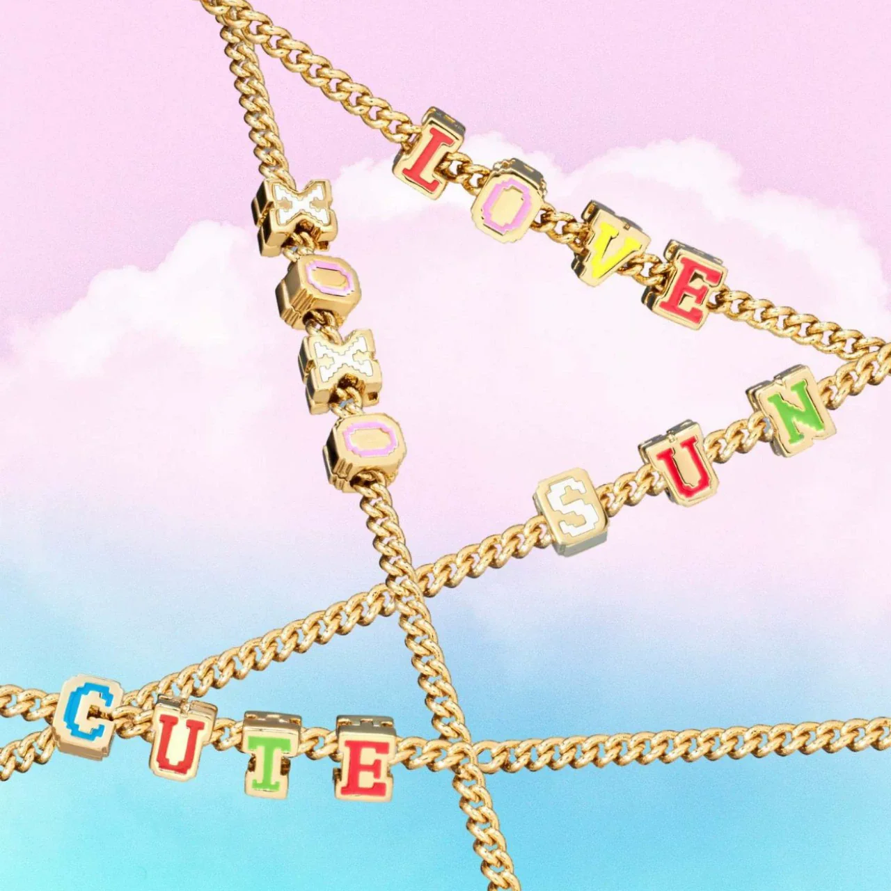 Unisex Retro Electroplated Titanium Steel Necklace With Letter Numbers Text Pattern - Image 5
