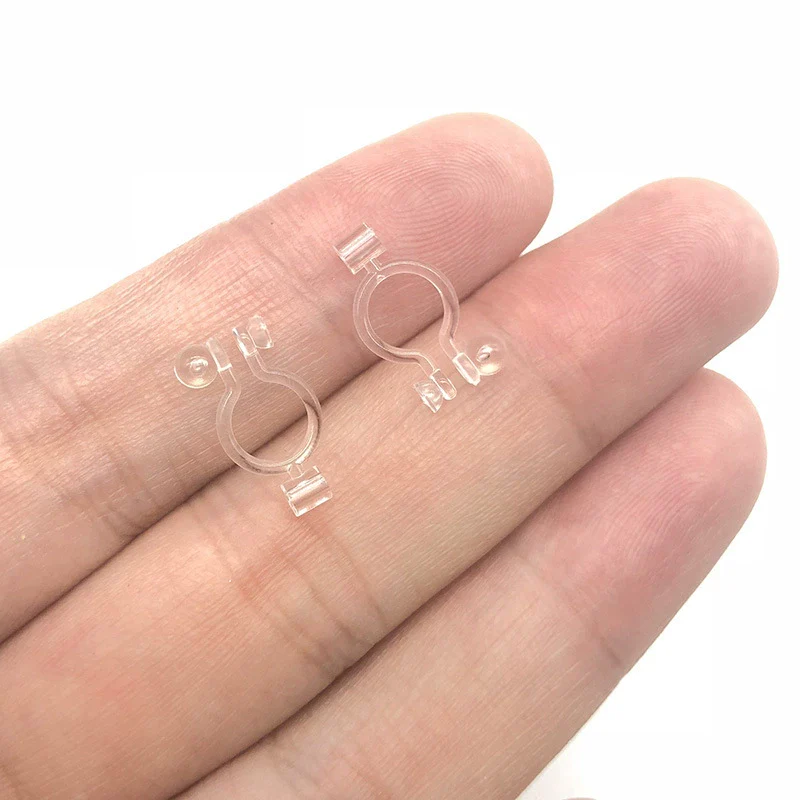 Unisex U Shaped Resin Ear Clip Jewelry Accessories - Image 5