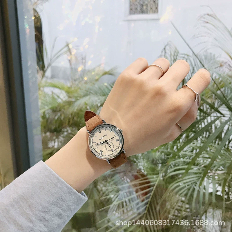 Universal Casual Artistic Retro Women's Watch With Alloy Case And Ordinary Glass Mirror - Image 4