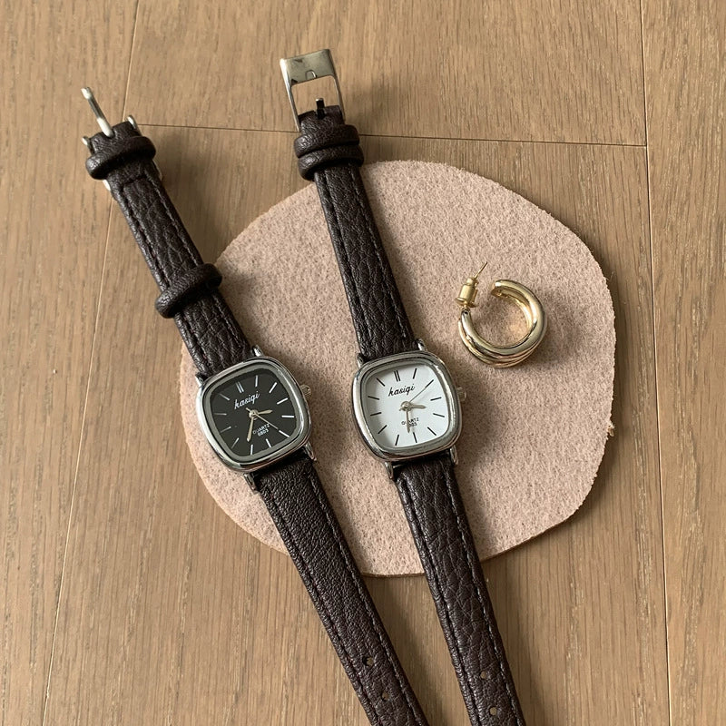 Vintage Square Alloy Women's Leisure Watch - Image 2
