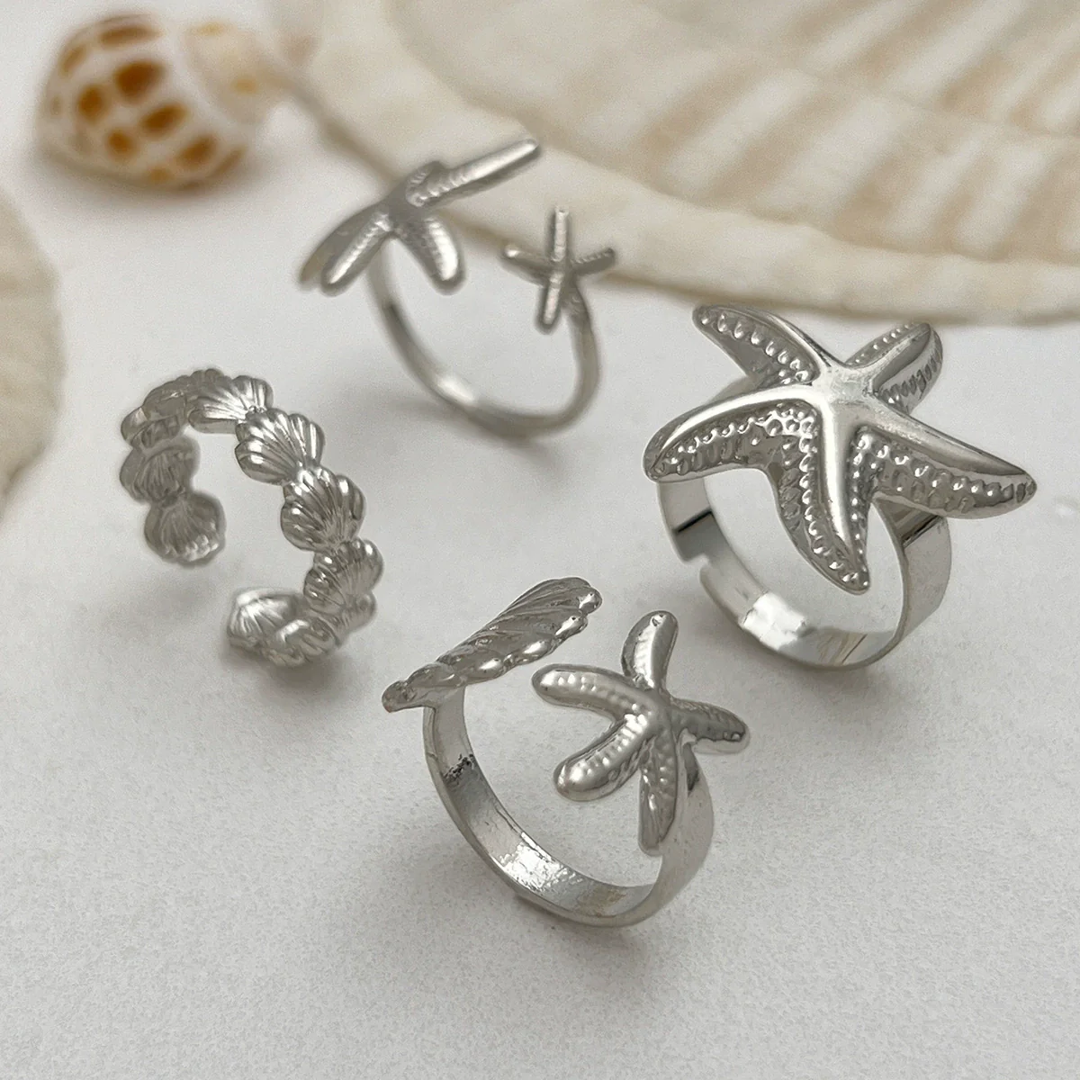 Waist Chain Starfish Pendant Alloy Shell Metal Body Chain Sexy Style - Image 7