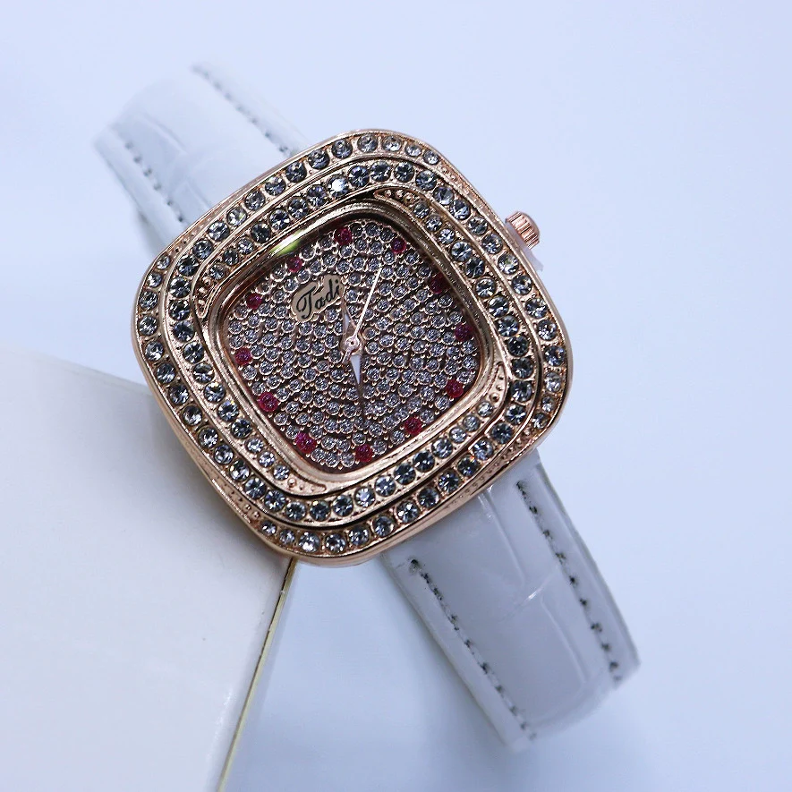 Watch Alloy Pu Square Casual Female - Image 4