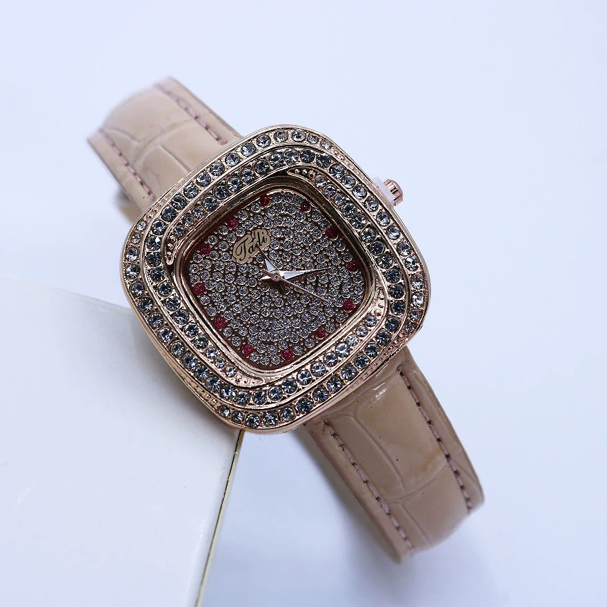 Watch Alloy Pu Square Casual Female - Image 6